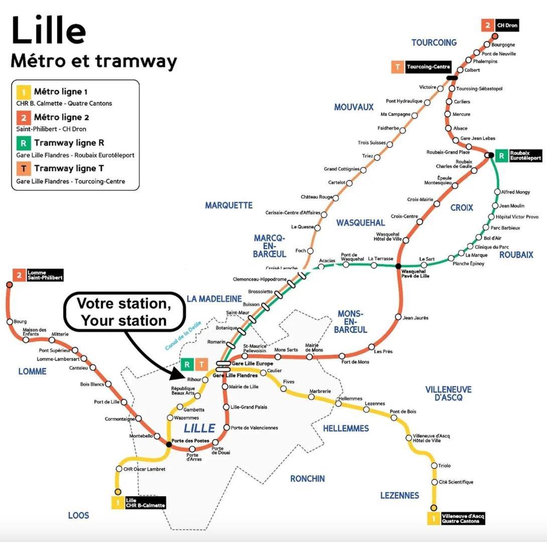Vieux Lille - Center Apartment! Экстерьер фото
